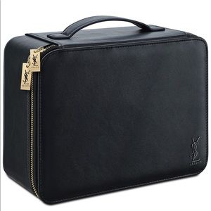 YSL faux leather cosmetic bag